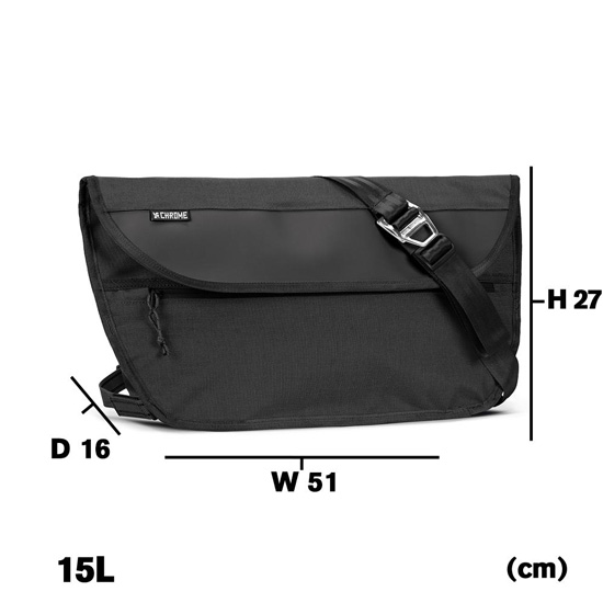 【訳あり】SIMPLE MESSENGER BAG MD  smoke　スモーク