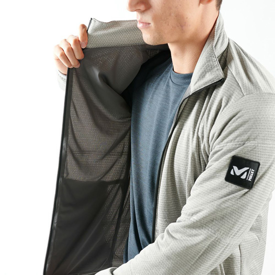 MILLET ミレー＞ ALPHA LIGHT SWEAT JACKET W アルファライト